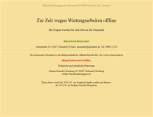 Tablet Screenshot of gebsattel.de